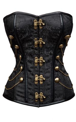 F66362  Steampunk corset bustier